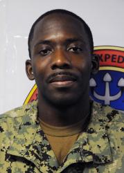 Navy Petty Officer 1st Class and native Crucian John C. Bradshaw. Navy Petty Officer 1st Class and native Crucian John C. Bradshaw.